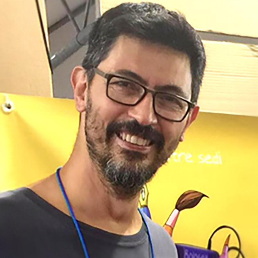 Prof. Marco Martellini, docente di fumetto della Scuola di Fumetto