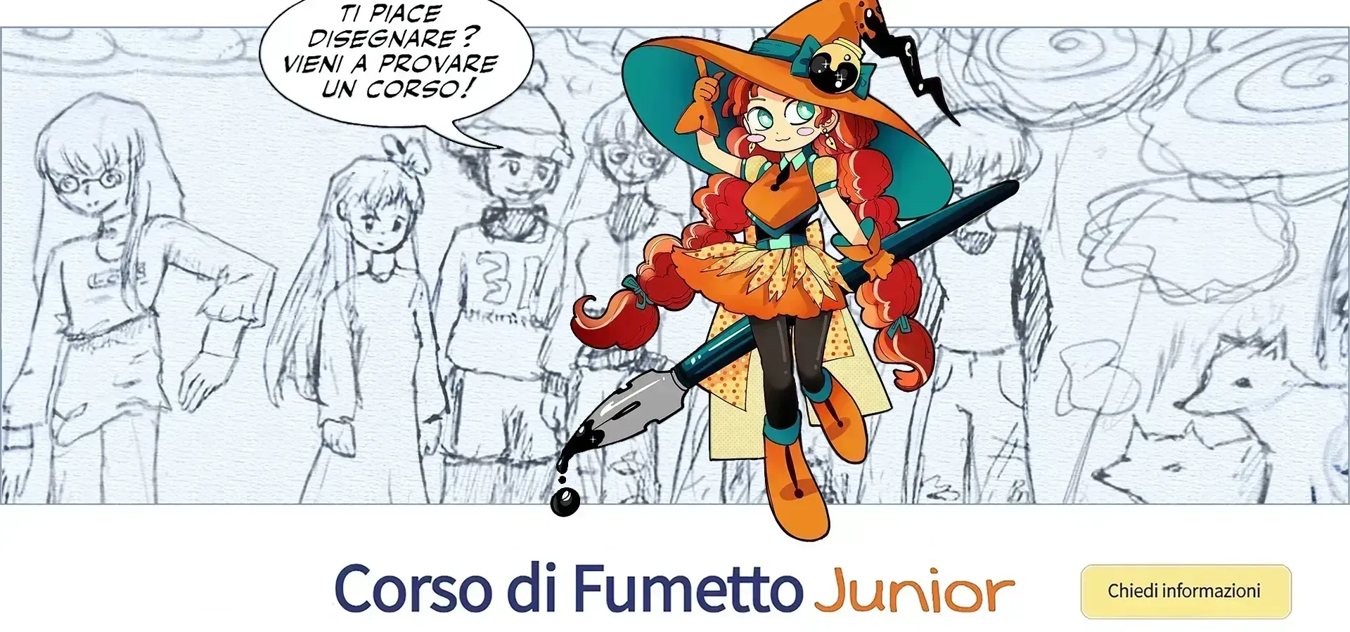 Corso di Disegno e Fumetto online – iscrizioni e informazioni
