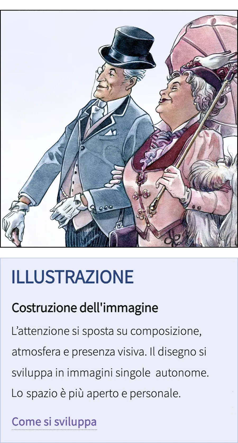 Dettaglio di tavola con studio del gesto e del segno