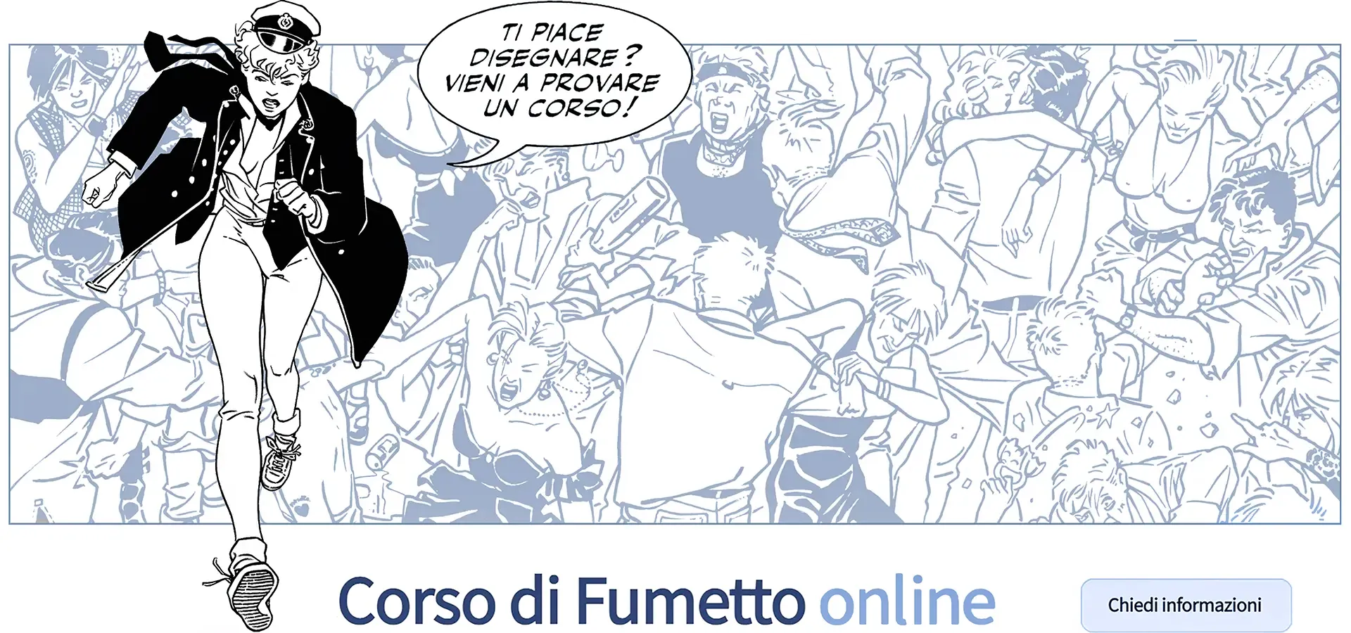 Corso di disegno e fumetto online – iscrizioni