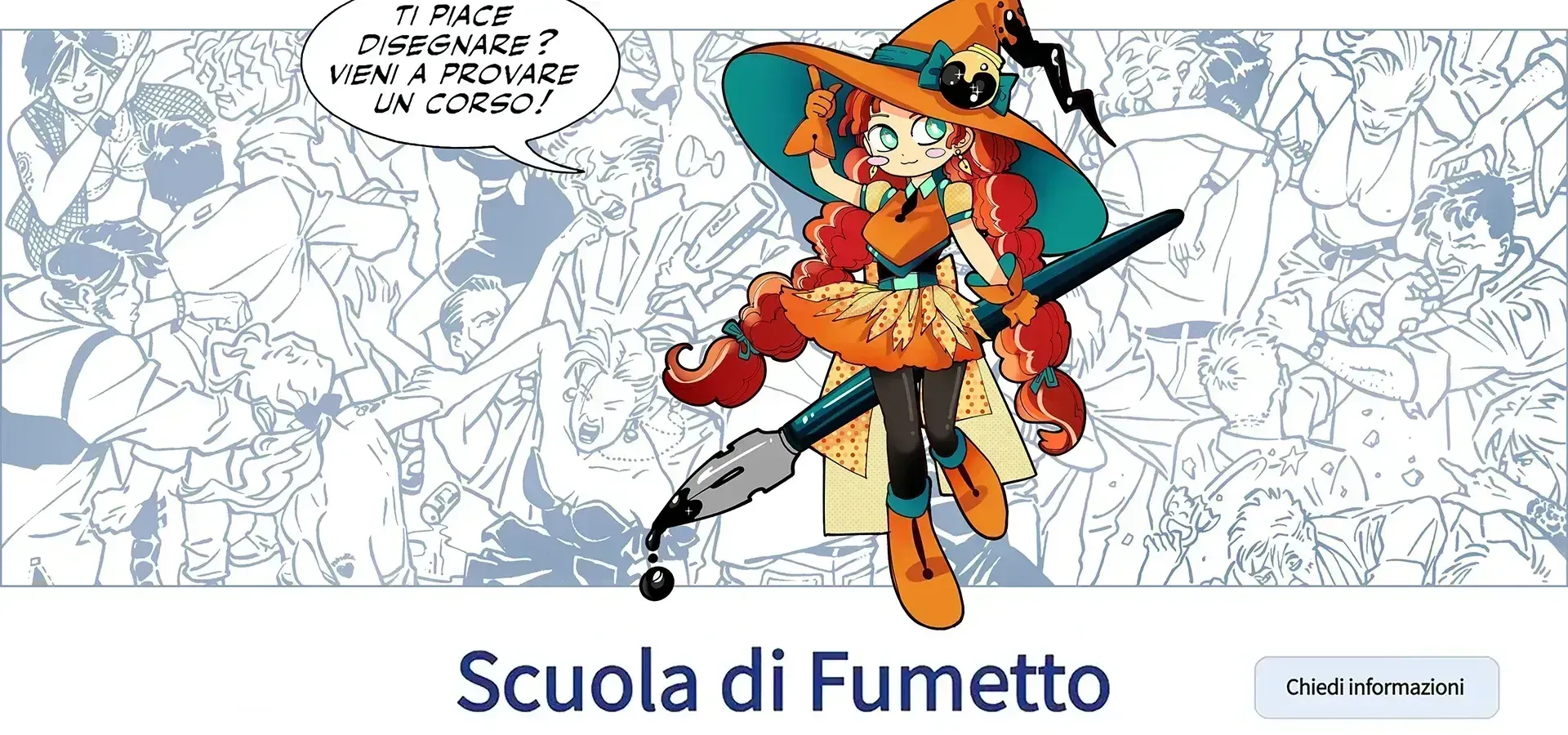 Corso di Disegno e Fumetto online – iscrizioni e informazioni