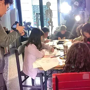 Workshop in sede con storyboard - la troupe del Giffoni Film Festival – Alessandria 2025