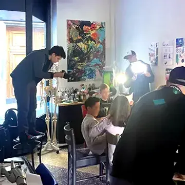 Gli allievi junior realizzano lo storyboard con la troupe del Giffoni Film Festival – Alessandria 2025