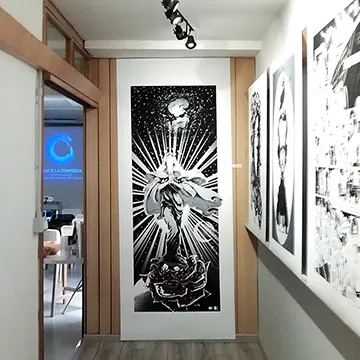 Mostra dei docenti della scuola nella sede di via Stendhal – Bologna 2019