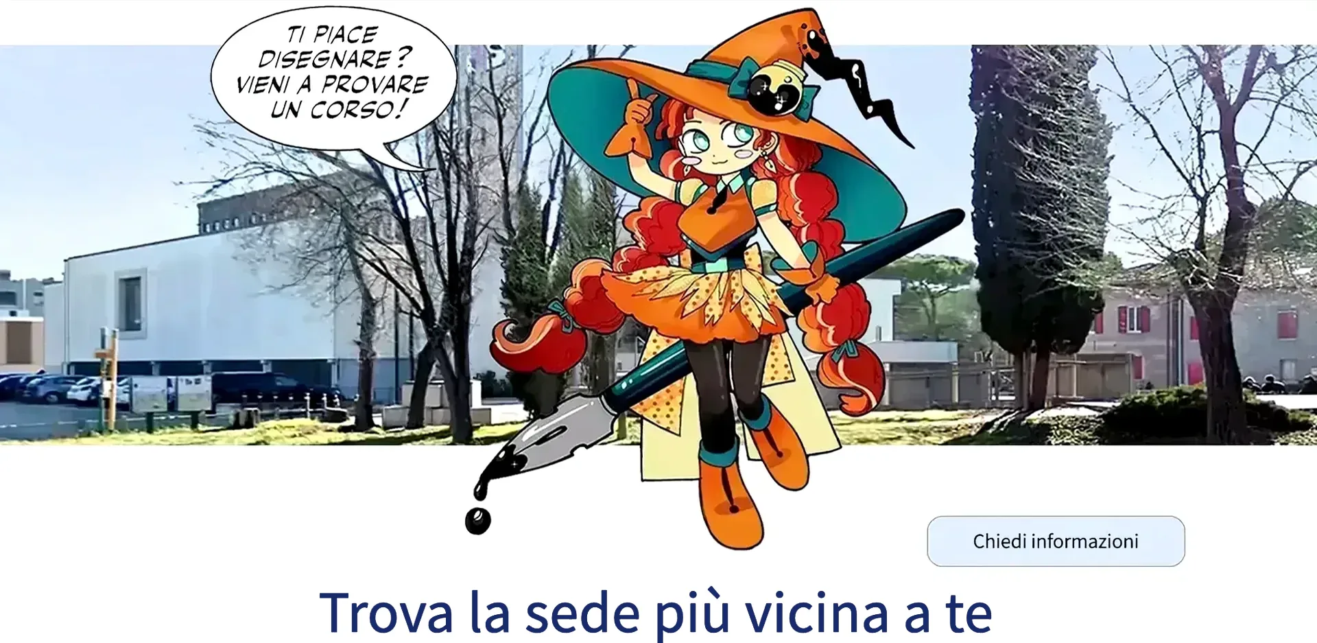 Sedi della Scuola di Fumetto in Italia