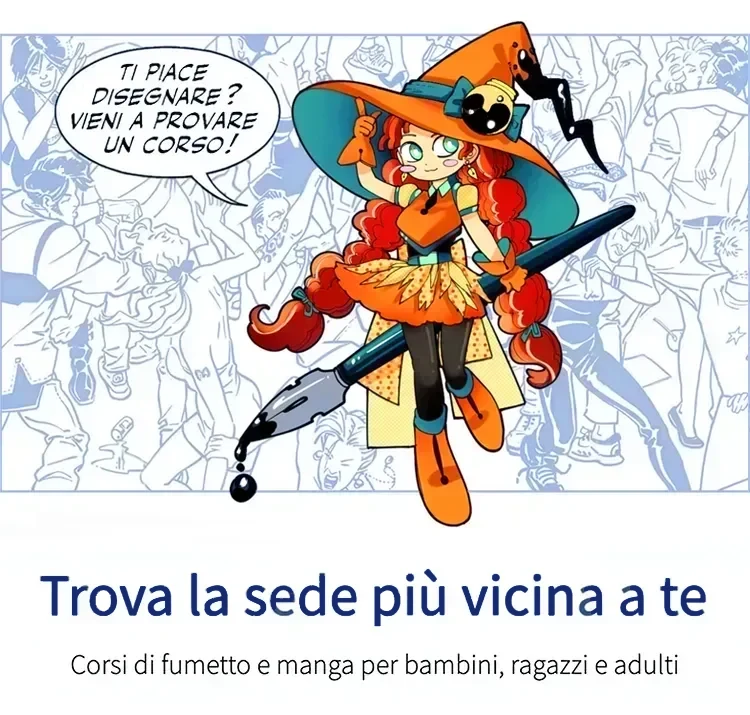 Sedi della Scuola di Fumetto in Italia