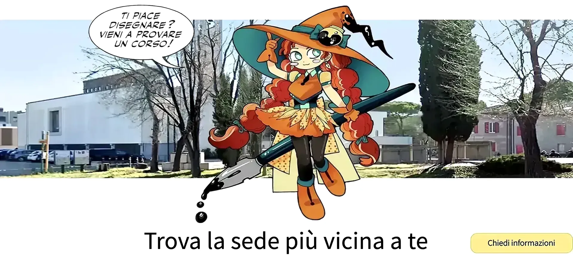 Sedi della Scuola di Fumetto in Italia – corsi di fumetto e manga