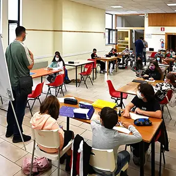 Lezione di fumetto con il docente Marco Martellini – Rimini 2025