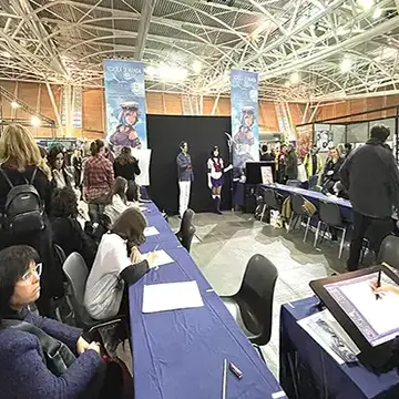 Torino Comics al Lingotto, workshop di disegno nello stand – Torino 2022