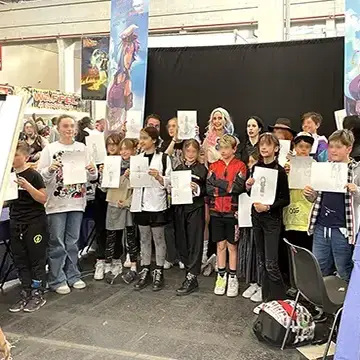 Torino Comics, premiazione e consegna attestati ai partecipanti del workshop junior manga – Torino 2023